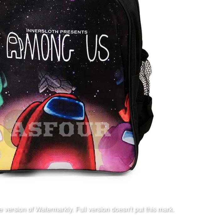 ♚ Tas Anak Anak Tas Karakter Anak Among Us Tas Ranse Gaming Tas Anak Laki Laki Among Us Tas Anak Pau