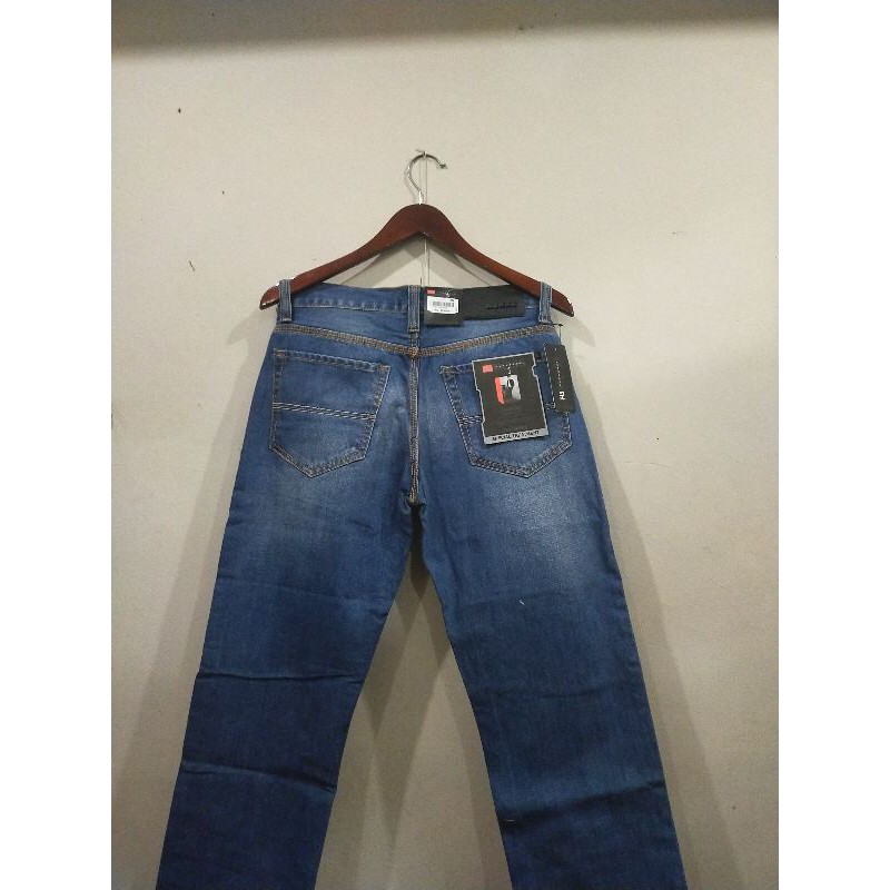 celana Hugo Boss panjang blue jeans model soft jeans