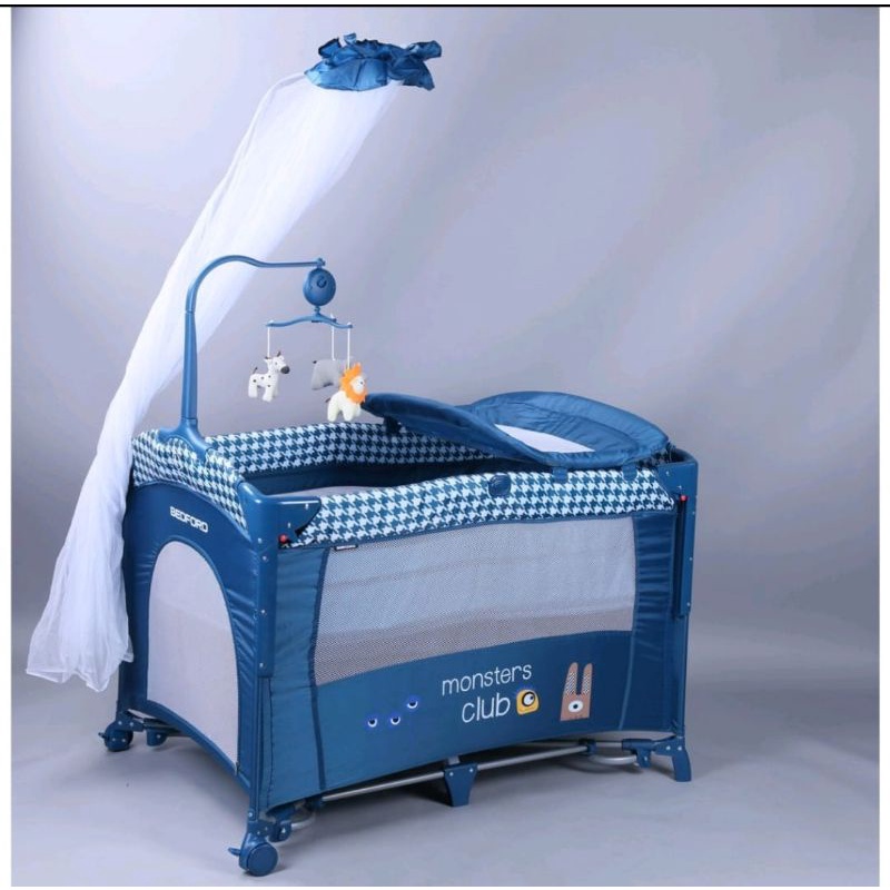 Babydoes Baby Box Ranjang Bayi Sidebed Bedford 3in1 CH17917 - tempat tidur bayi