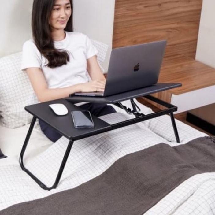 NEW  8.8 Meja Lipat Laptop Ace Hardware / Meja Belajar Lipat / Meja Laptop 60x35x26cm & 45x32x18cm O