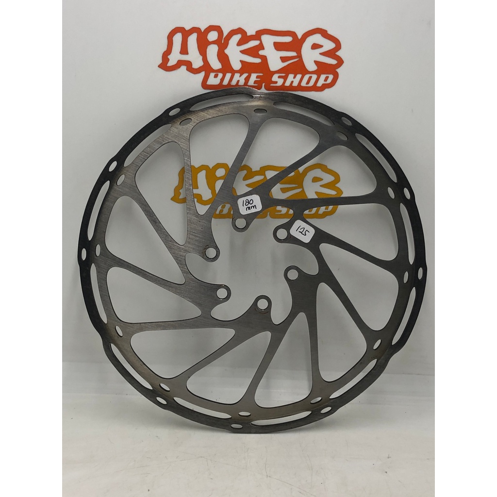 Rotor MTB Seli Sepeda Lipat Disc Brake Centreline KW 180mm 6 Bolts Harga Per Biji Bekas Normal