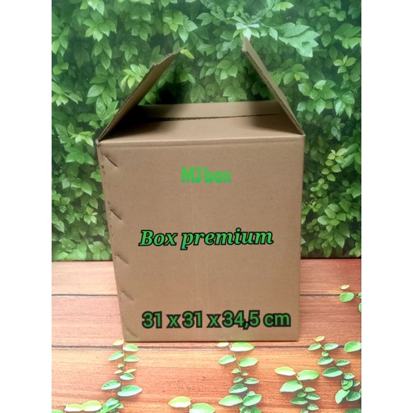 

kotak kardus box Uk, 31 x 31 x 34.5 cm... ST... Single wall, model kardus indomie kualitas premium