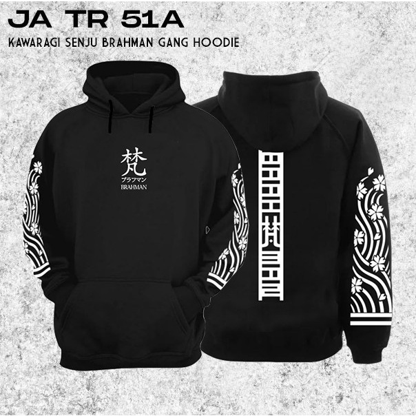 Jaket Jumper Hoodie Kawaragi Senju Brahman Gang Cosplay Tokyo Revenger