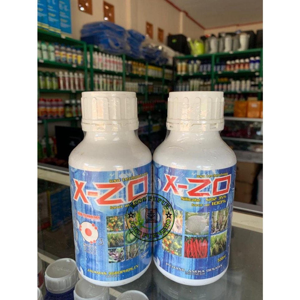 Pupuk silica X-ZO 100-500ml 35% PENGUAT BATANG