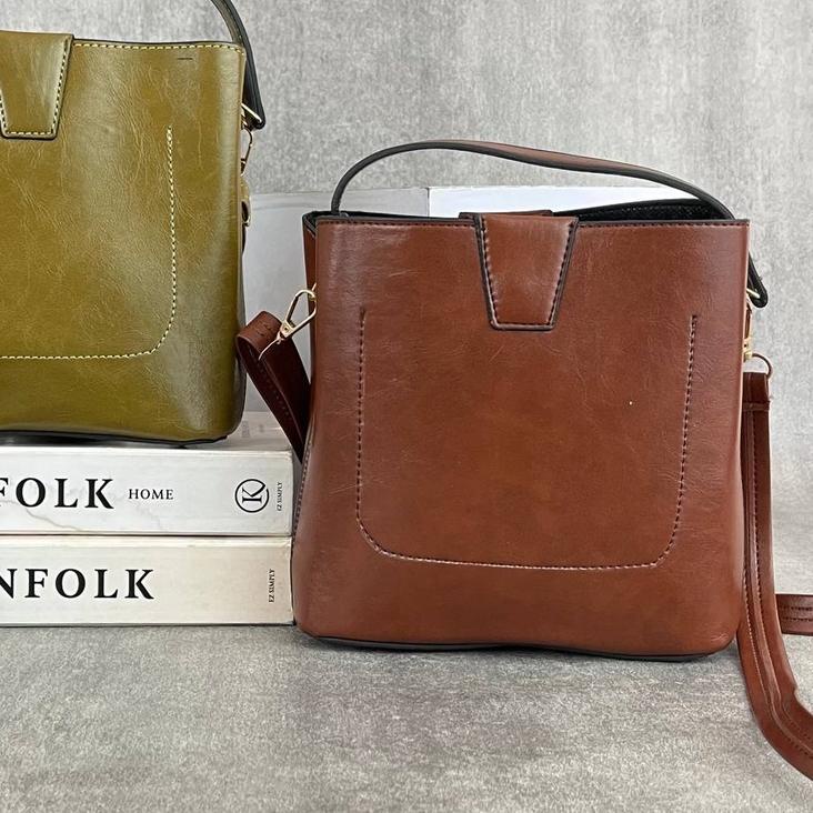 ➾ SLING BAG LATVIA TAS SELEMPANG POLOS CANTIK UNIK KULIT SINTETIC TEBAL BISA TENTENG ADA RESLITING ✪