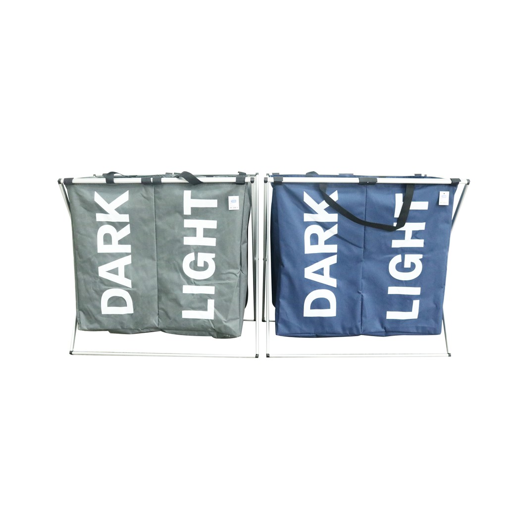 

JYSK Keranjang Laundry Nyttige Laundry Basket Dark Light