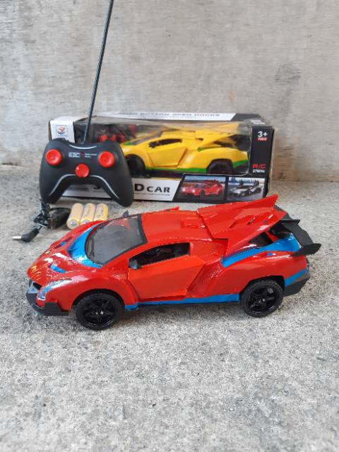 RC CAR LAMBORGHINI BUKA PINTU - MAINAN MOBIL REMOTE CONTROL ANAK - RADIO KONTROL REMOT