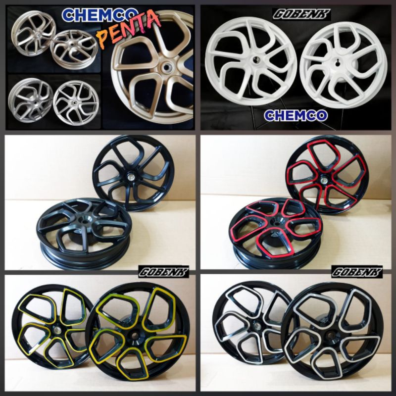 VELG CHEMCO PENTA MATIC UK 215 250 RING 14