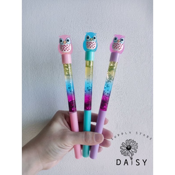 

PULPEN/PEN GEL GLITER OWL