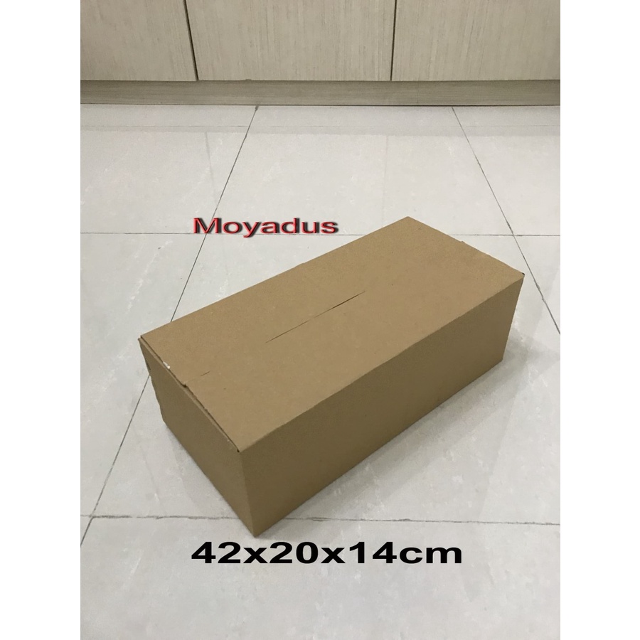 

kardus/karton/box uk. 42x20x14 SINGELWALL POLOS