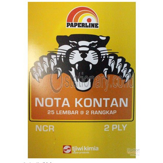 

Buku Nota Kontan Kecil 2ply