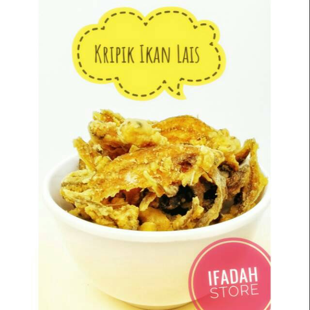 

Kripik Ikan lais kaca goreng enak renyah