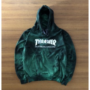 tie dye thrasher hoodie