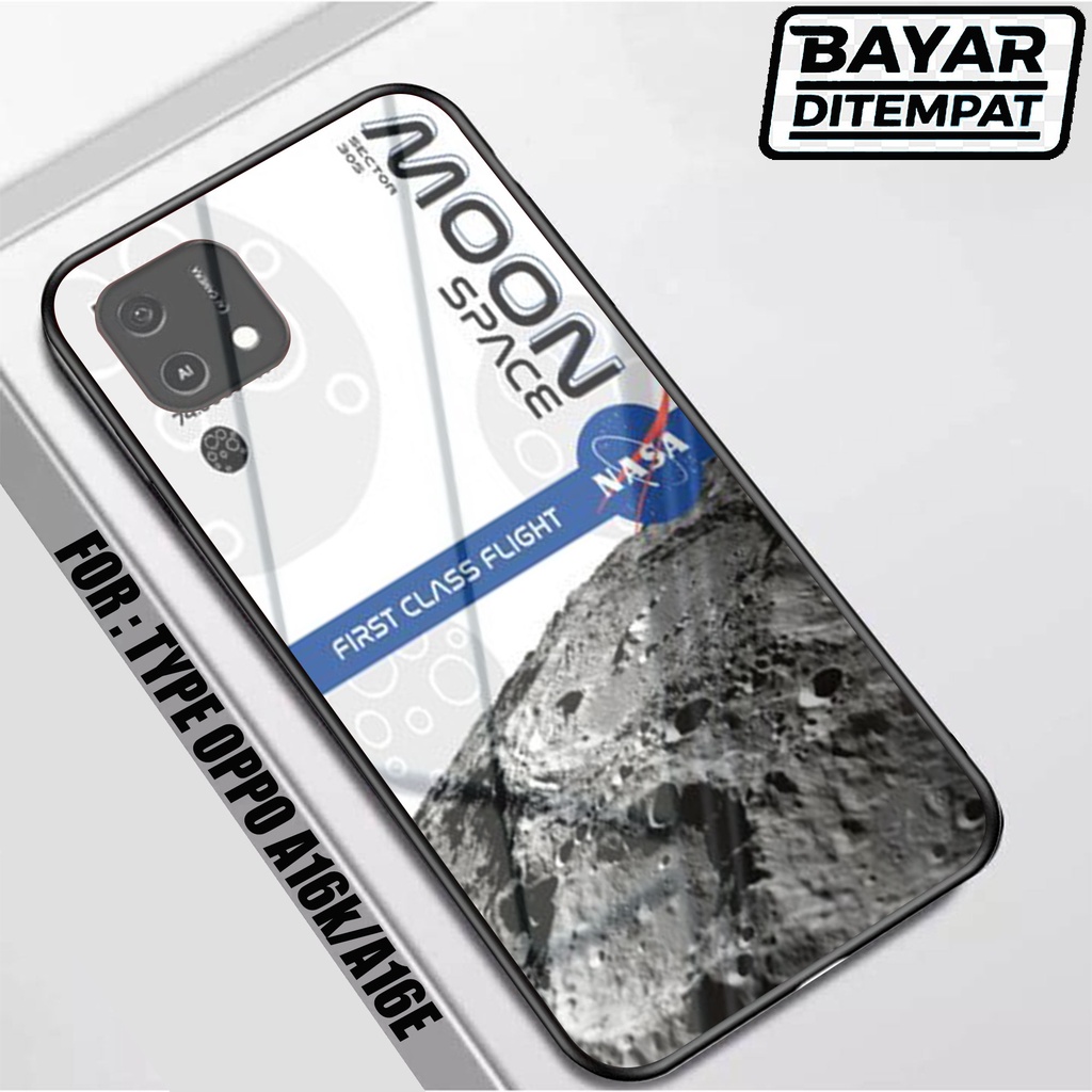 Case OPPO A16E / A16K - Casing OPPO A16E / A16K Terbaru Case [ NASA TICKET ] Casing Hp OPPO A16E / A