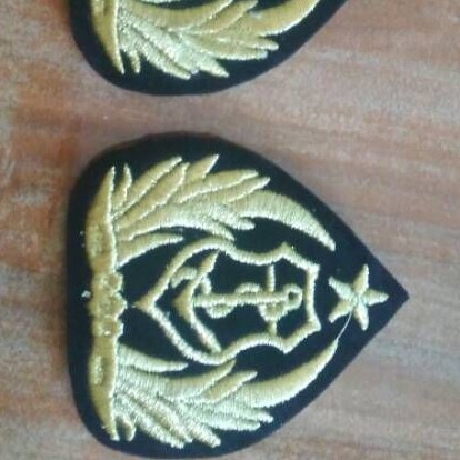 emblem topi pet pelayaran pelaut