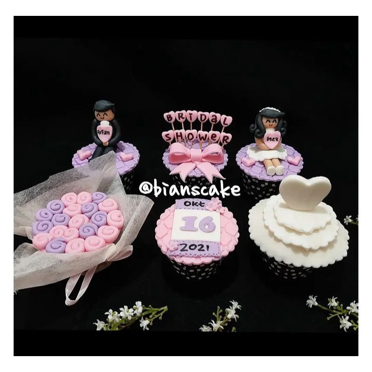 

Cup Cake Fondant Coustom by Faiza