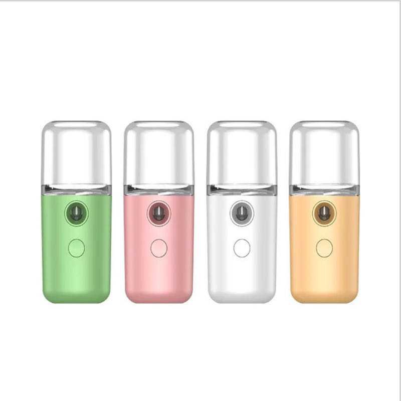 Nano Mist Sprayer Facial Steamer Moisturizer Nebulizer USB Humidifier Spray Wajah Sepray Pelembab