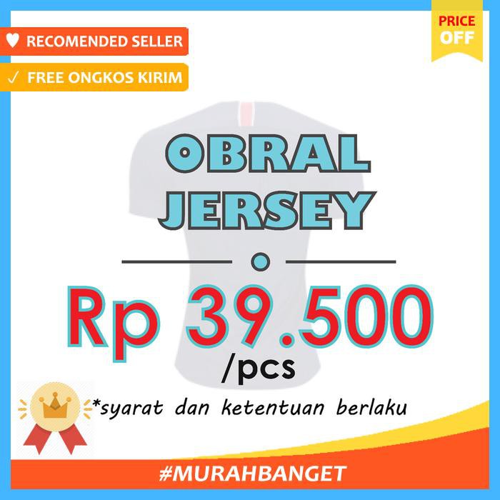 obral jersey grade ori thailand - sepak bola & futsal - jersey bola