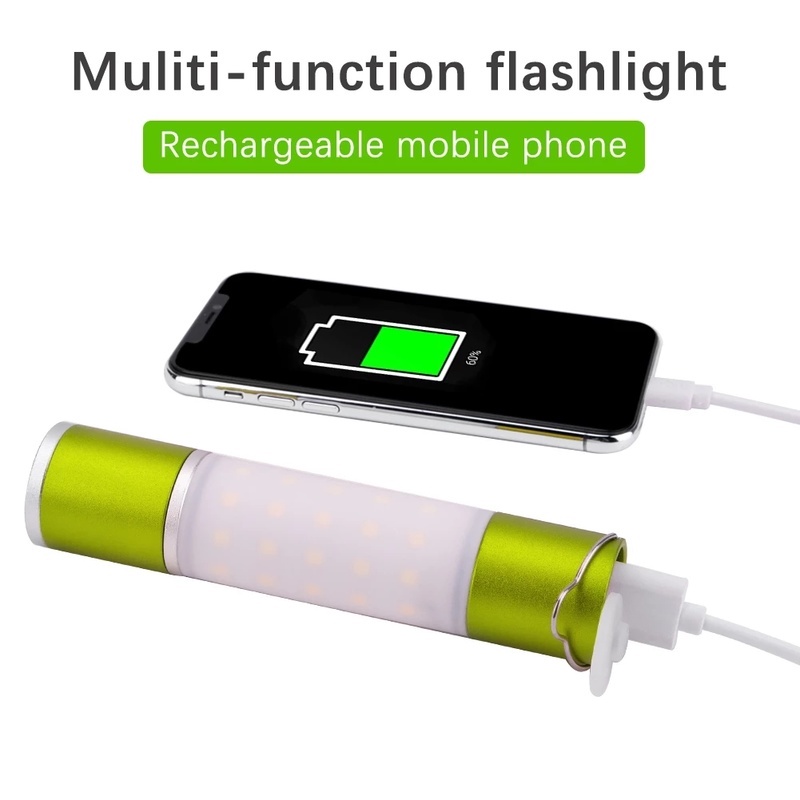 USB Rechargeable LED Flashlight/ Outdoor Aluminum Alloy Waterproof Zoom Emergency Light