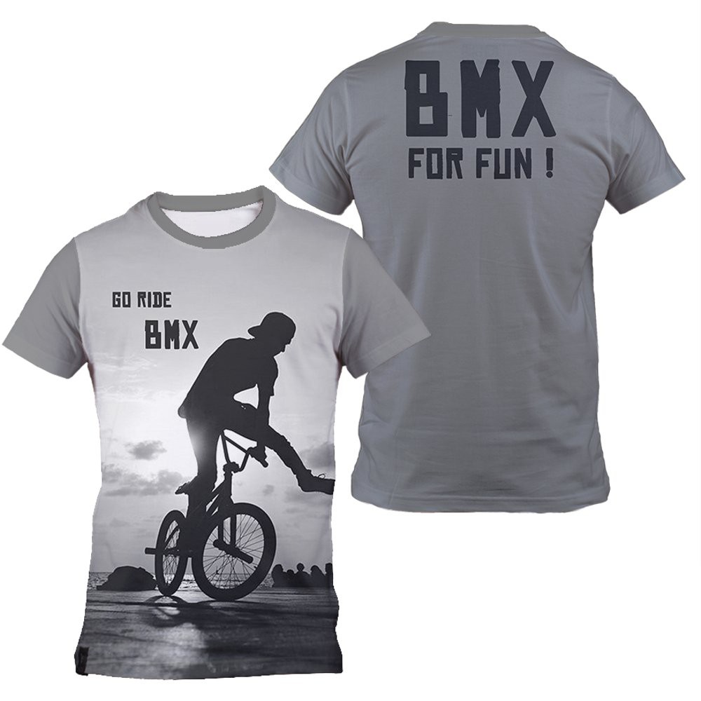 Kaos Sepeda Bmx Ad03 Premium Tshirt Full Print Distro Shopee