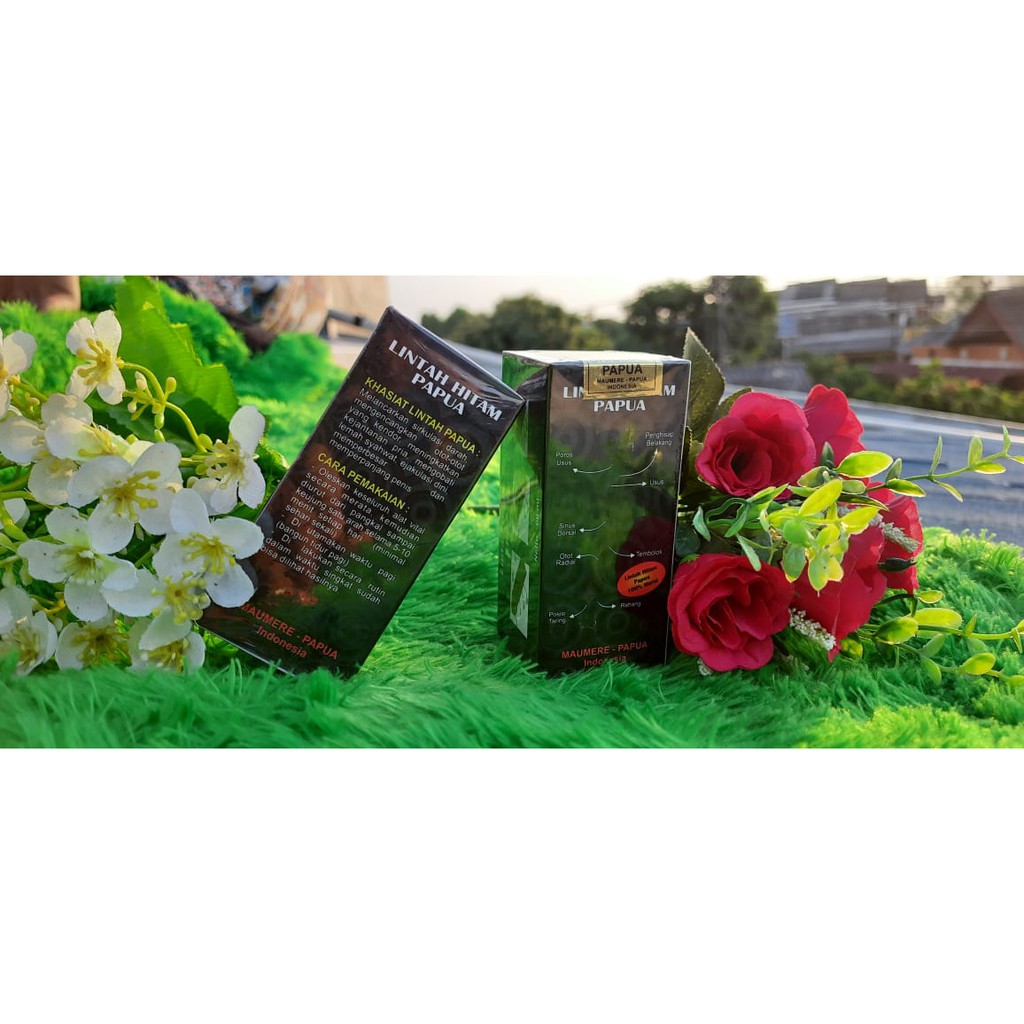 BISA [COD] MINYAK LINTAH PAPUA ASLI ORIGINAL HITAM BERKHASIAT