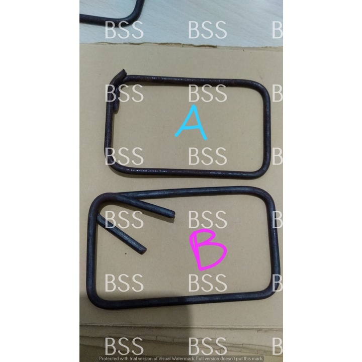 RING BEHEL/BESI BEGEL / SENGKANG TIPE C 13 x 35 cm. BESI 8mm FULL KSTY