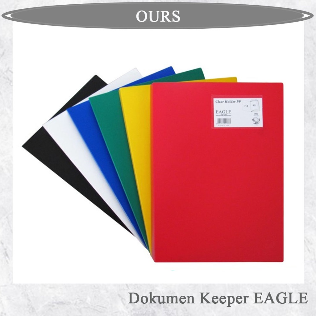 

Dokumen Keeper / Clear Holder Solid EAGLE E 322 F4/FC 40 Pocket