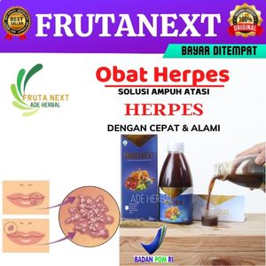 FRUTANEXT Obat Kutil Kelamin, Obat Herpes Kelamin Herpes Genital Pria WanitaFRUTANEXT BPOM Isi 350Ml