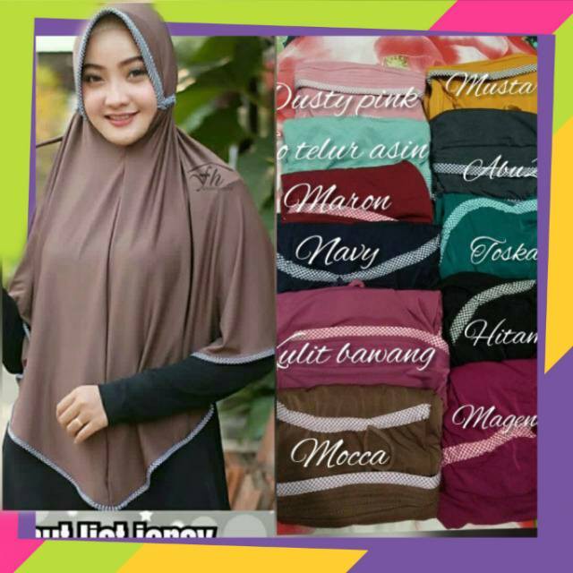 (COD)SERI TERBARU JILBAB INSTAN SERUT JUMBO MOTIF CATUR XXXL/HIJAB INSTAN PEDANTEM SERUT MOTIF