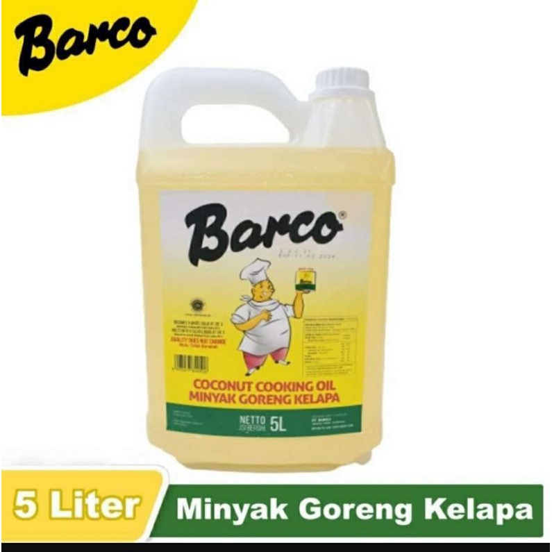

Barco minyak goreng kelapa