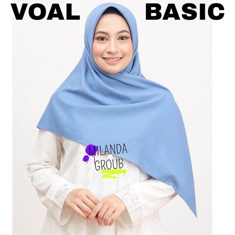 Segiempat Basic Voal Humaira 110X110 CM