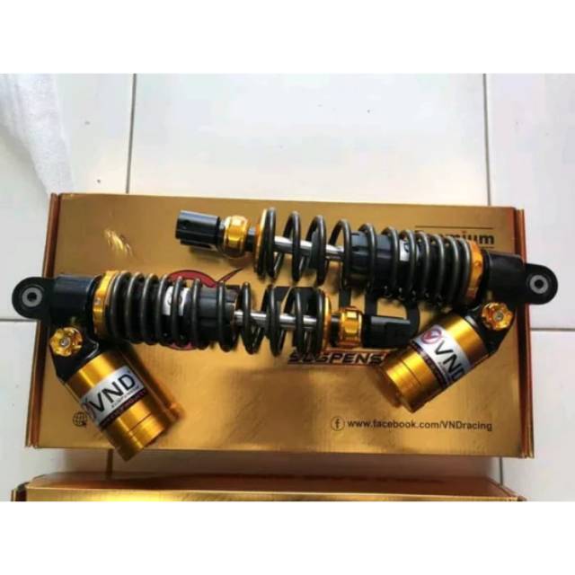 shockbreaker yamaha nmax pcx 335mm aerox 305mm stelan click fungsi vnd racing / shock vnd nmax pcx