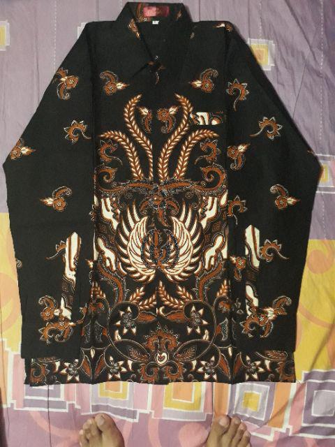 Peksi Kalasan Kemeja Batik Pria Full Furing Bahan Katun Primisima