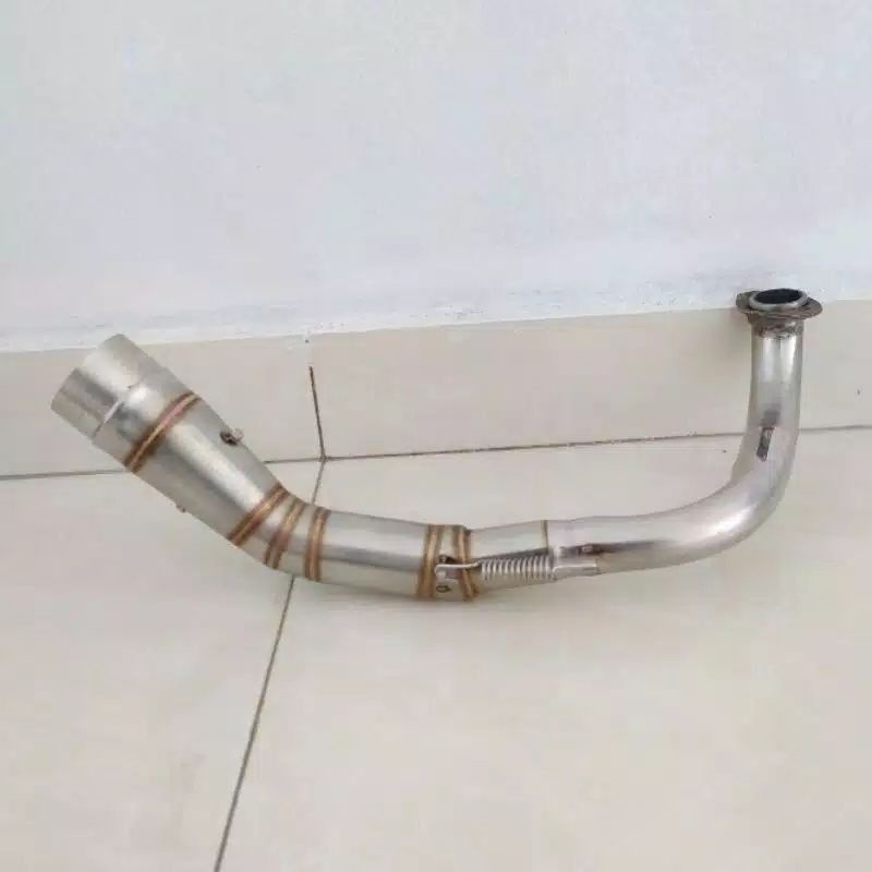 leher knalpot Mio GT 125 inlet 38 mm dan 50 mm