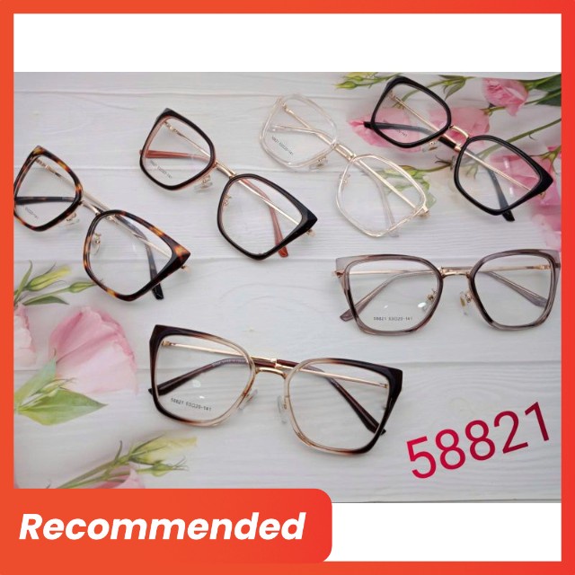 [BISA COD] Kacamata 58821 l Ganti Lensa Minus l Anti Radiasi...