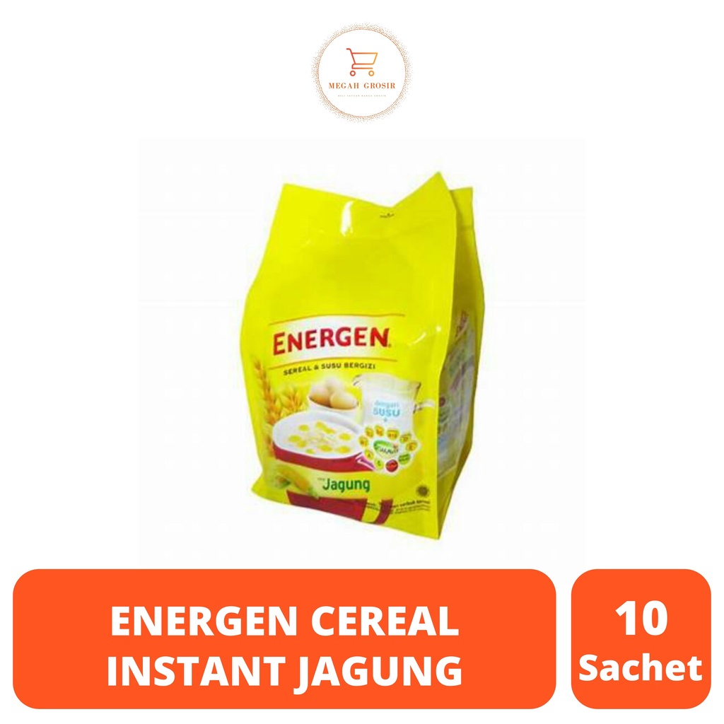 

ENERGEN CEREAL INSTANT JAGUNG RCG 10X25/29G