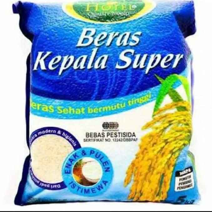 

Promo Awal tahun Kepala Super Beras Organik Hotel 5kg Promo Awal tahun