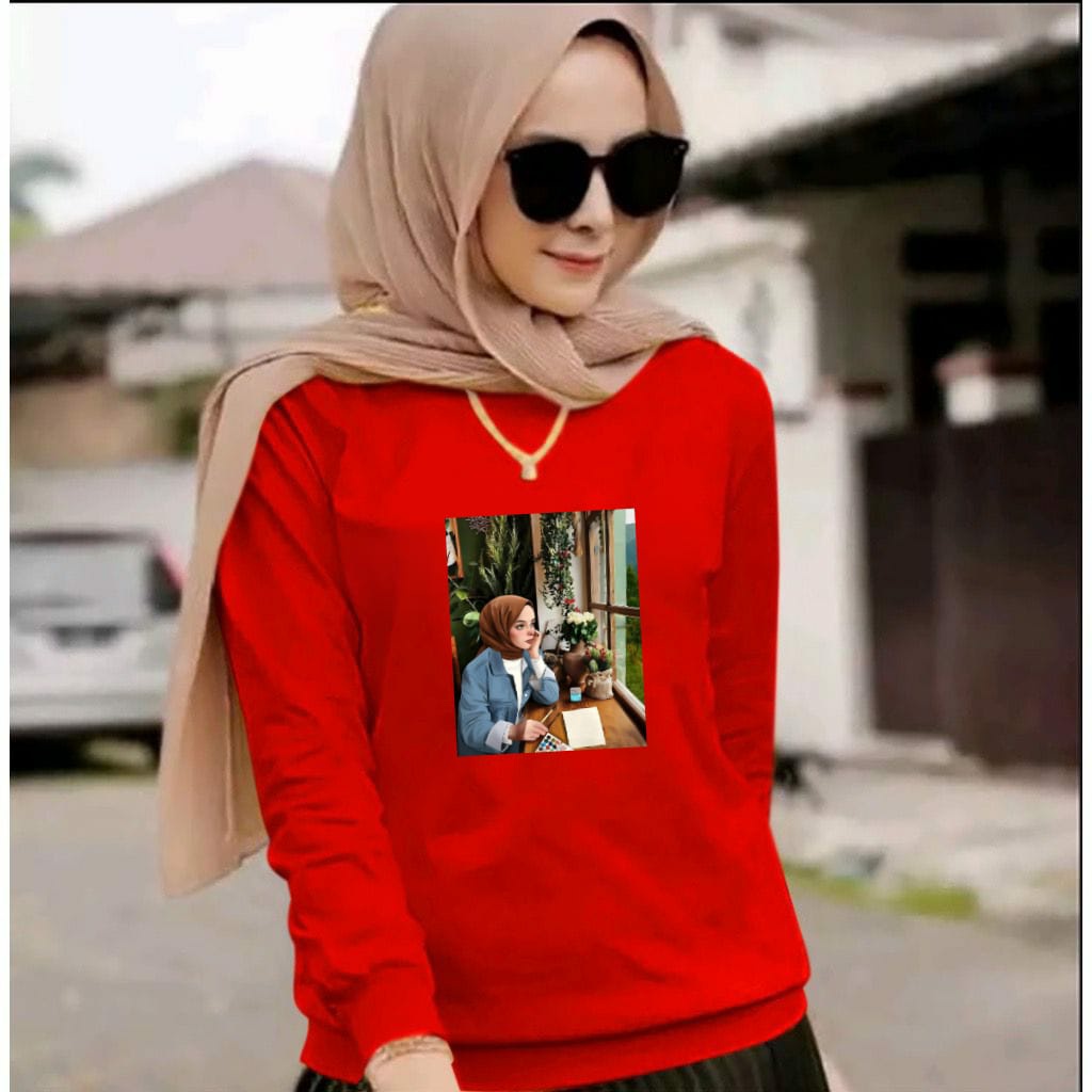 BISA COD/JHOSE/SWEATER HIJAB JUMBO 1/TERBARU/TERLARIS