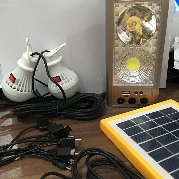 Solar Power Lighting System Mitsuyama MS1011 Senter Emergency Lampu Tenaga Solar