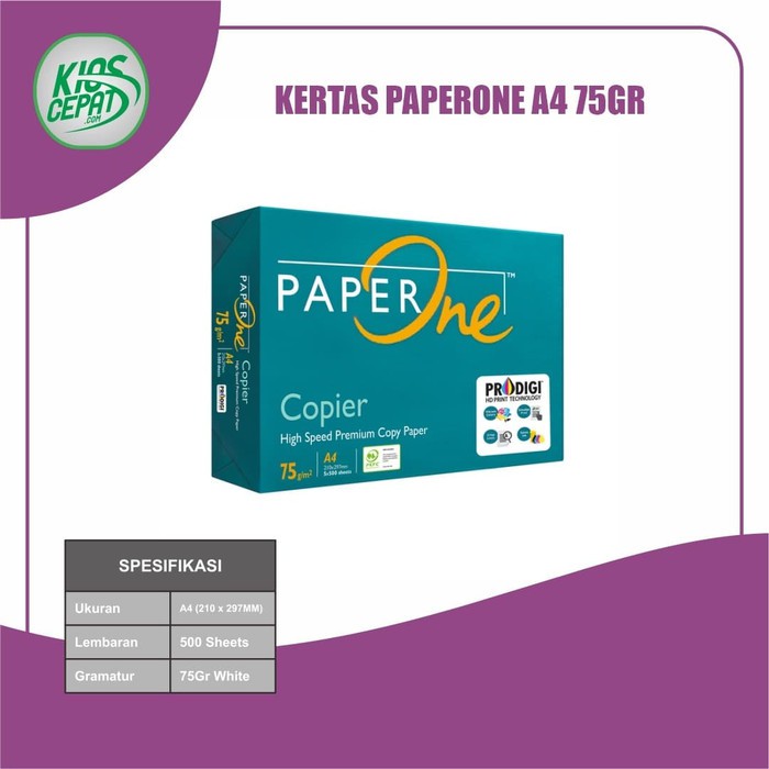 

SALE!! KERTAS PAPERONE A4 75GR (KERTAS HVS) KERTAS HVS