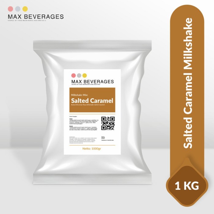 

(BISA COD) 1Kg Bubuk Caramel Powder Drink / Bubuk Minuman Karamel/ Salted Caramel