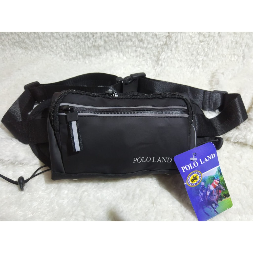 WAIST BAG TAS PINGGANG POLO LAND 2030 IMPORT. DARENA BAGS BANDUNG