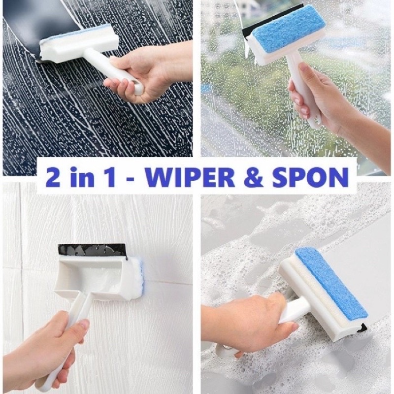 wiper 2in1 spon / wiper multifungsi