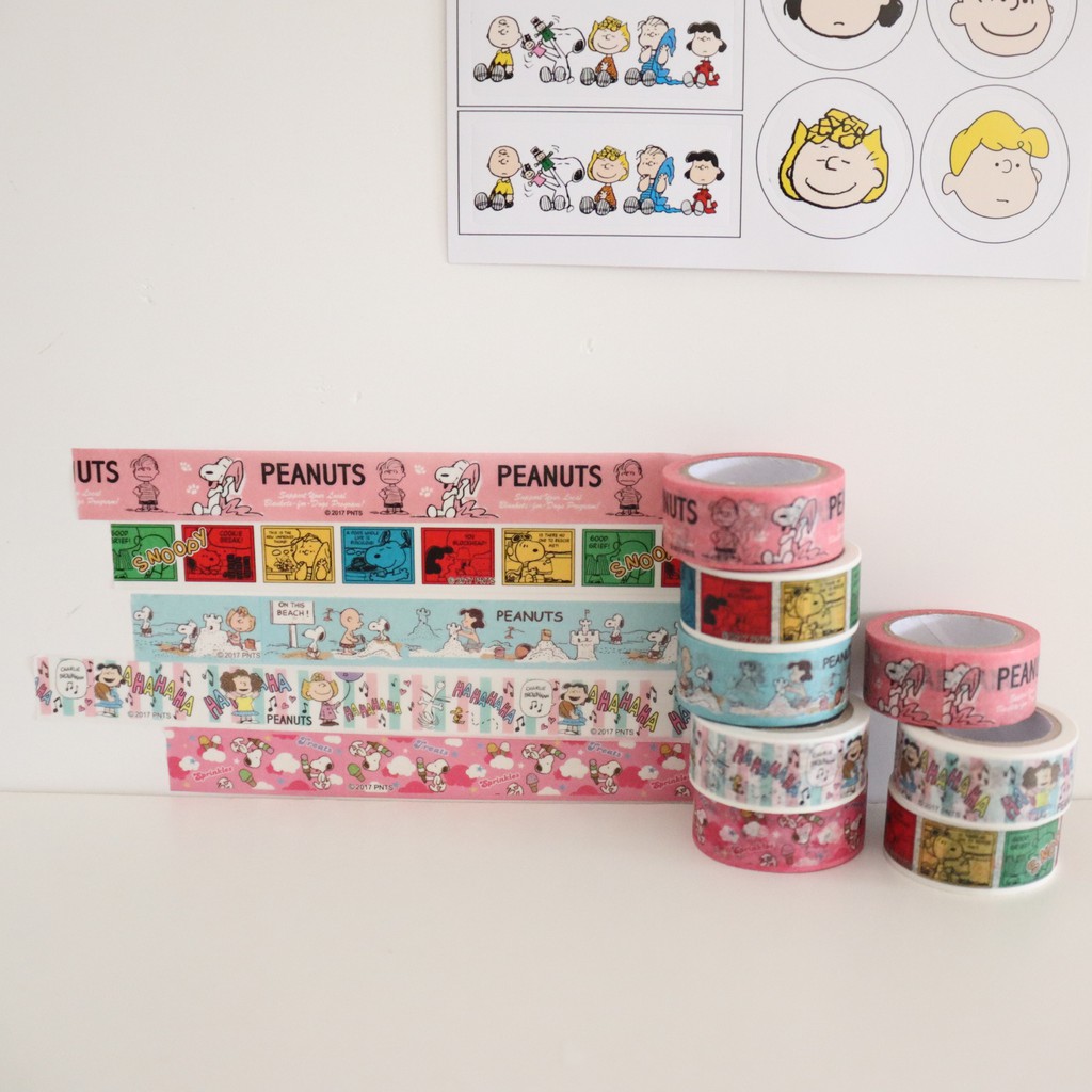 Snoopy Tapes dan Paper Tapes Snoopy Japanese Paper Tape