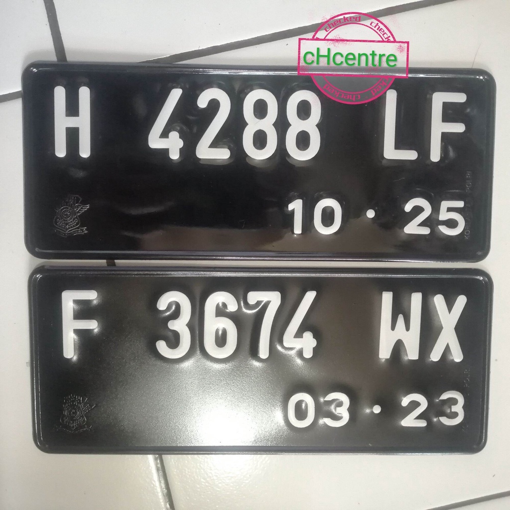 Proses Cepat Bikin Plat Nomor Motor Variasi Sticker Revlectiv Nyala Nomor Suka Suka Sesuai Keinginan  Sesuai Keinginan