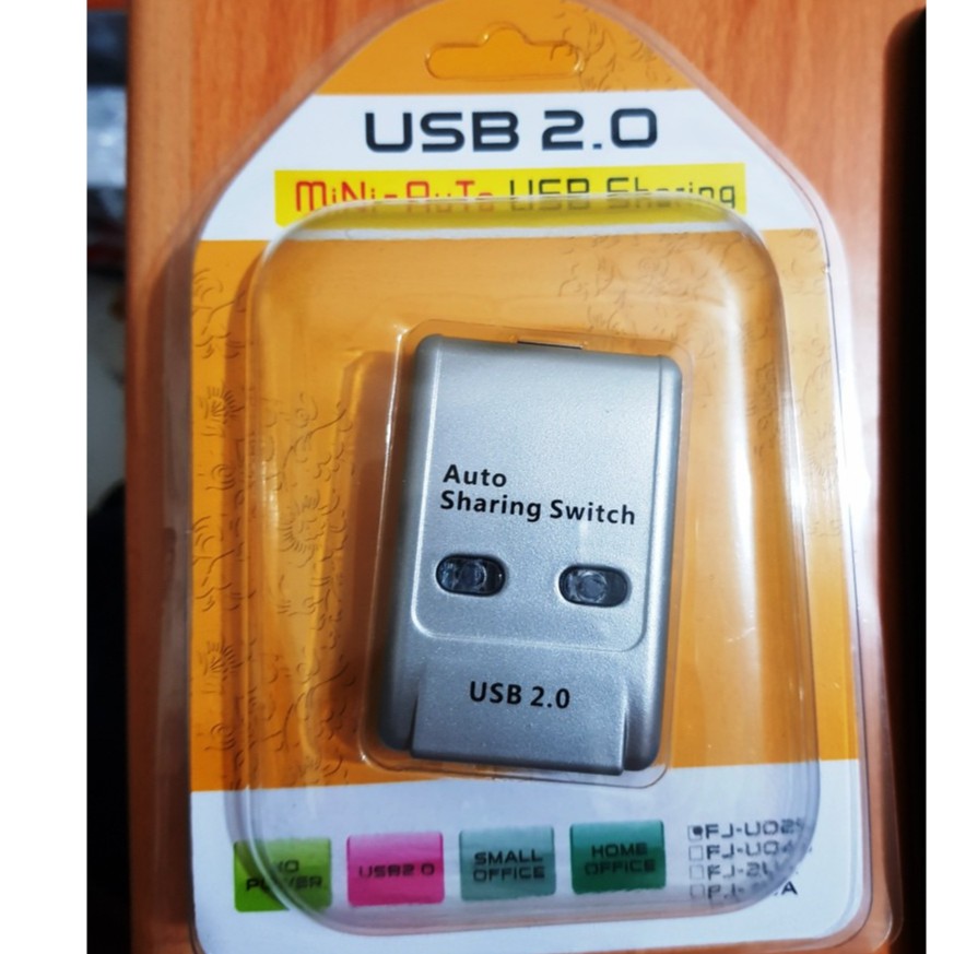 USB AUTO SWITCH PRINTER 2 PORT / DATA SWITCH / USB SHARING SWITCH