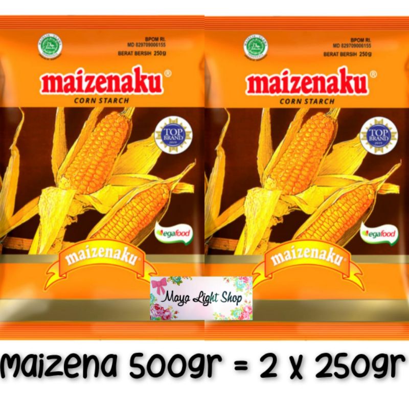 maizena 500gr premium quality tepung maizenaku kue kering corn starch halal termurah cookies flour