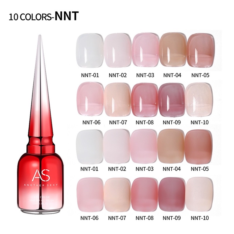 [FLASHES] NNT NAILS POLISH GEL KUTEK GEL 15ml Soak Off UV Gel