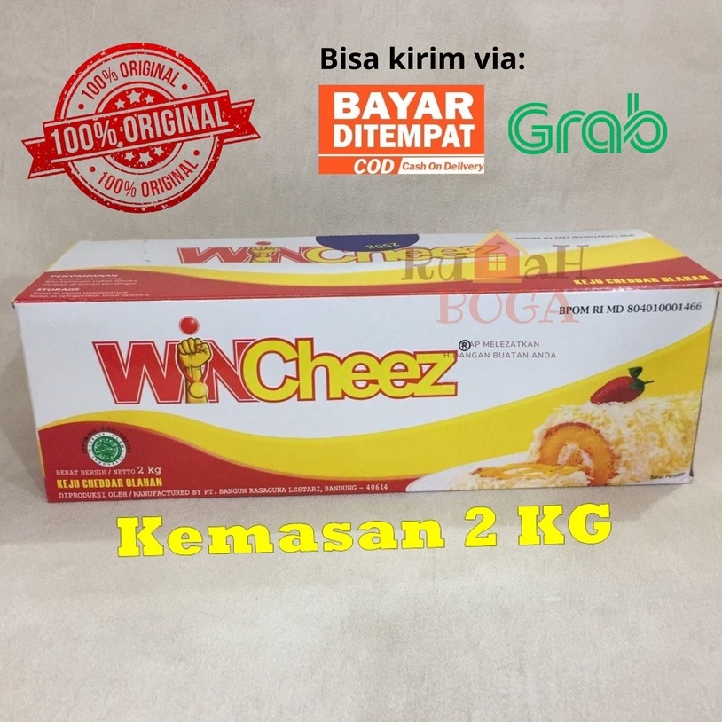 

Keju WINCHEEZ Wincheese CHEDDAR Chedar Cedar Cheese 2kg 2 kg