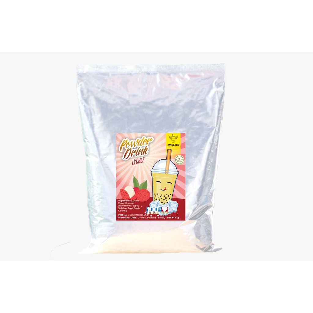 

Bubuk Minuman Leci Reguler 1 kg Javaland